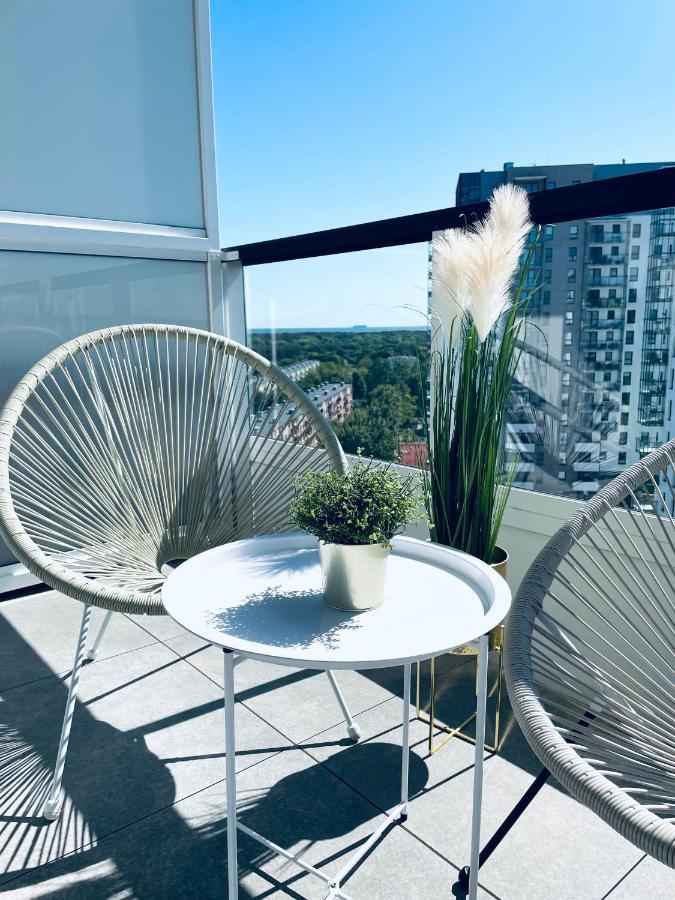 Apartament Z Widokiem Na Morze Gdańsk Exteriör bild