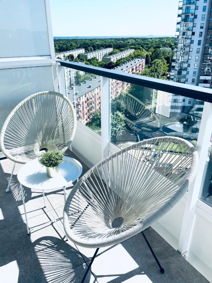 Apartament Z Widokiem Na Morze Gdańsk Exteriör bild